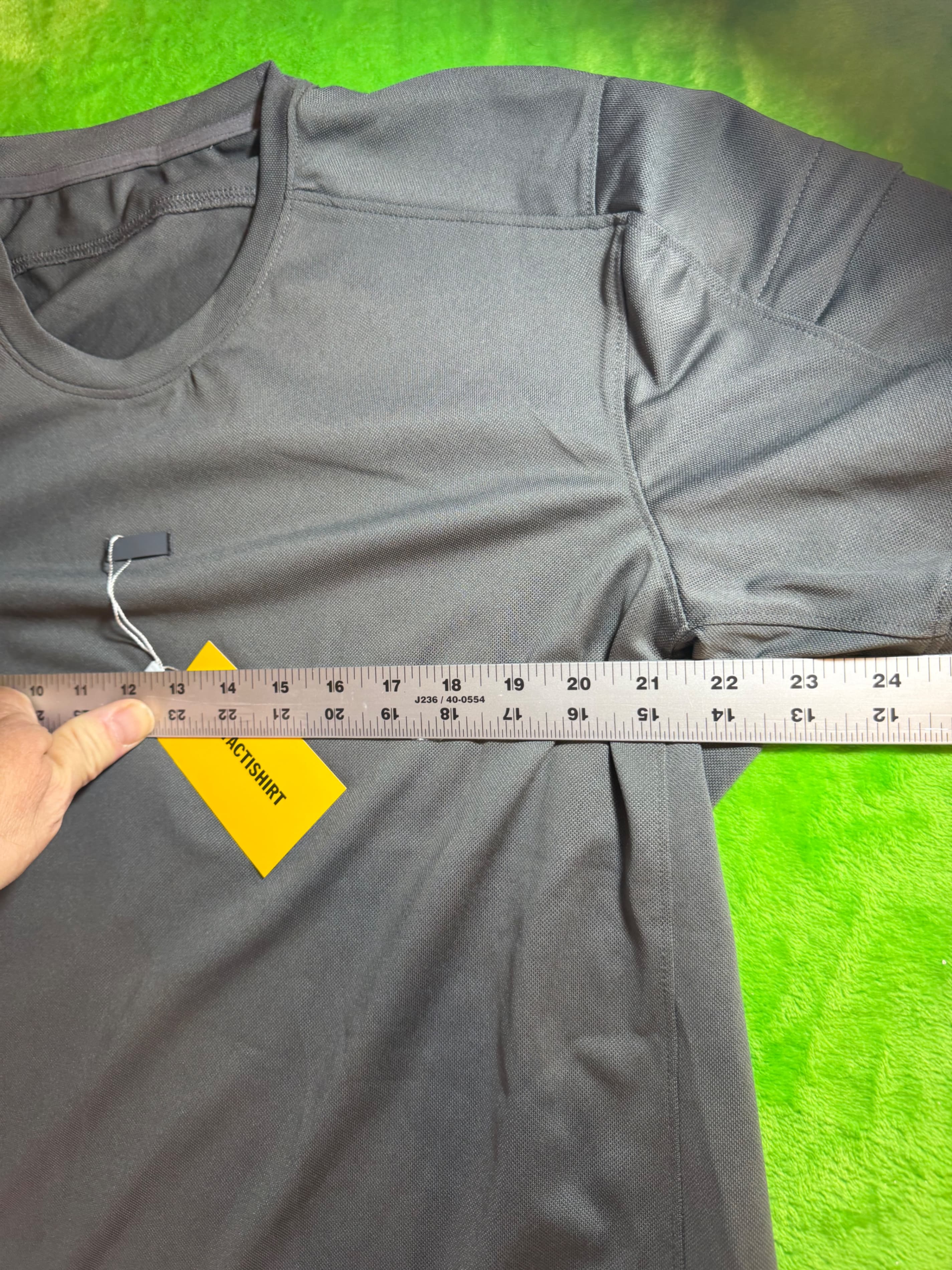 TACTISHIRT Tactical Outdoor Performance Shirt Mens L Gray Stretch NWT - Thumbnail 6