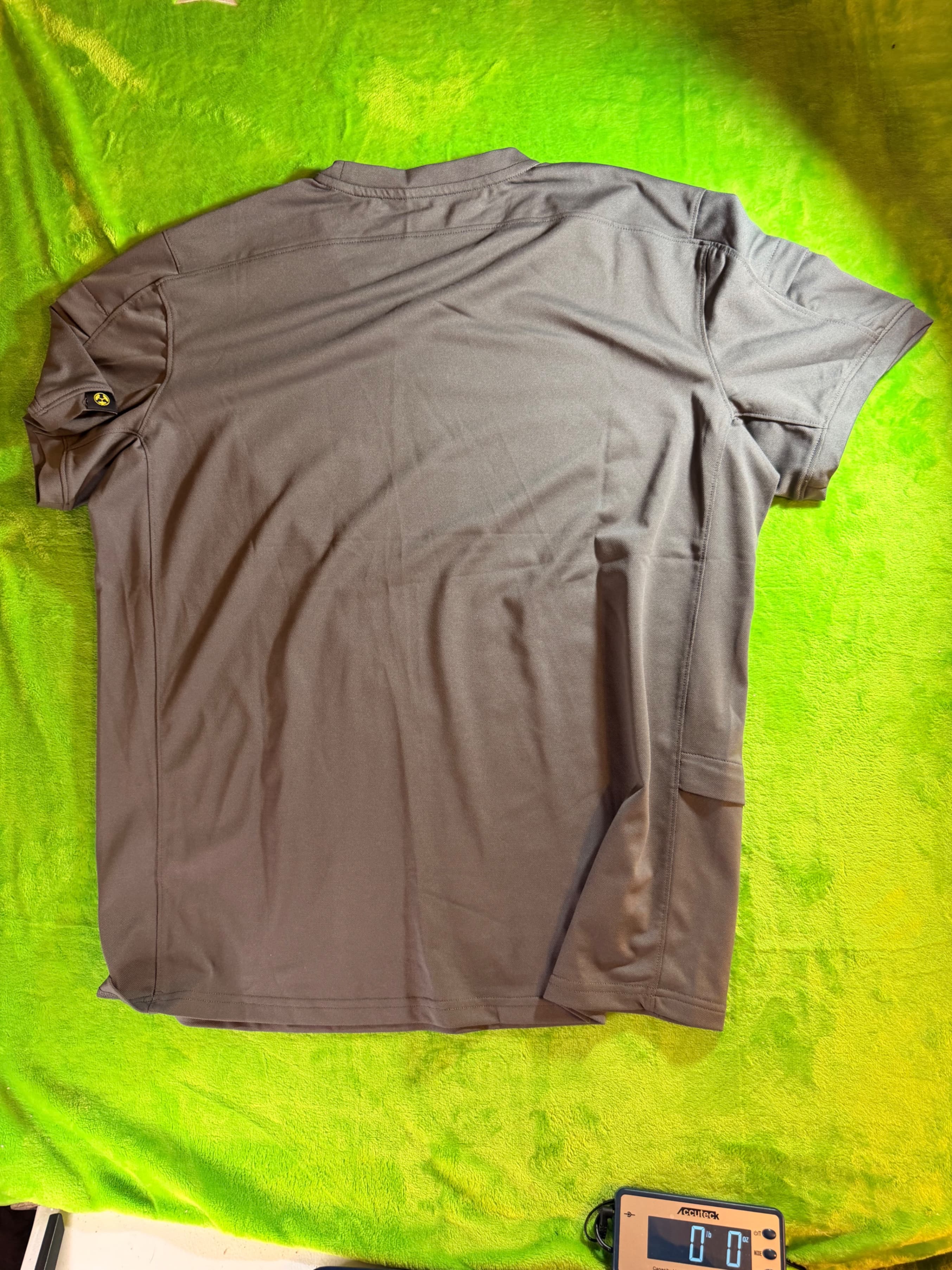 TACTISHIRT Tactical Outdoor Performance Shirt Mens L Gray Stretch NWT - Thumbnail 2