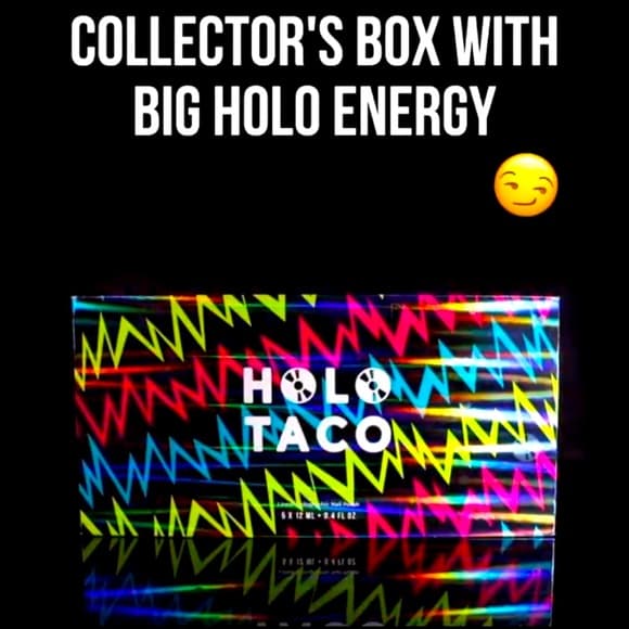 Electric Holos Collection BOX ONLY! LE+HTF, Sold out box 💿Holo Taco🌮 By Simply! - Thumbnail 9