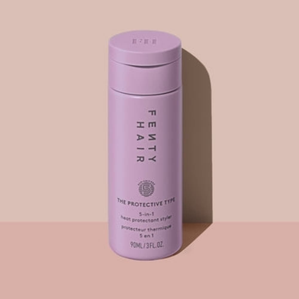 Fenty Beauty The Protective Type Frizz-Smoothing Heat Protectant Styling Cream - Thumbnail 13