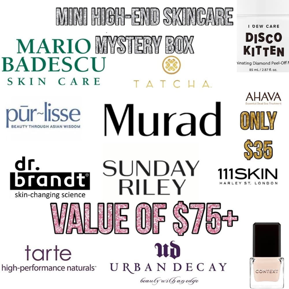 HIGH-END & LUXURY SKINCARE MYSTERY BOX *MINI* - Thumbnail 5