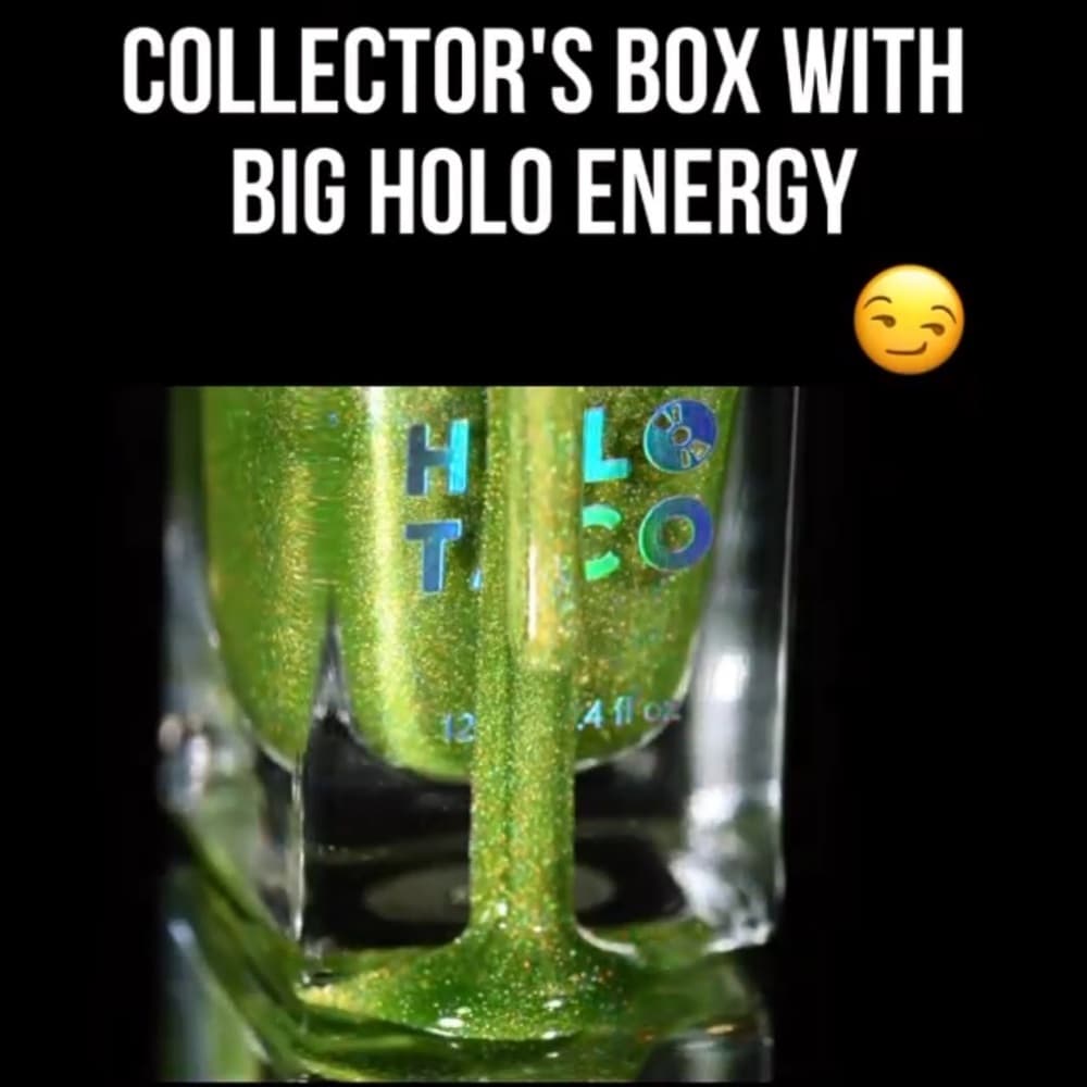 Electric Holos Collection BOX ONLY! LE+HTF, Sold out box 💿Holo Taco🌮 By Simply! - Thumbnail 6