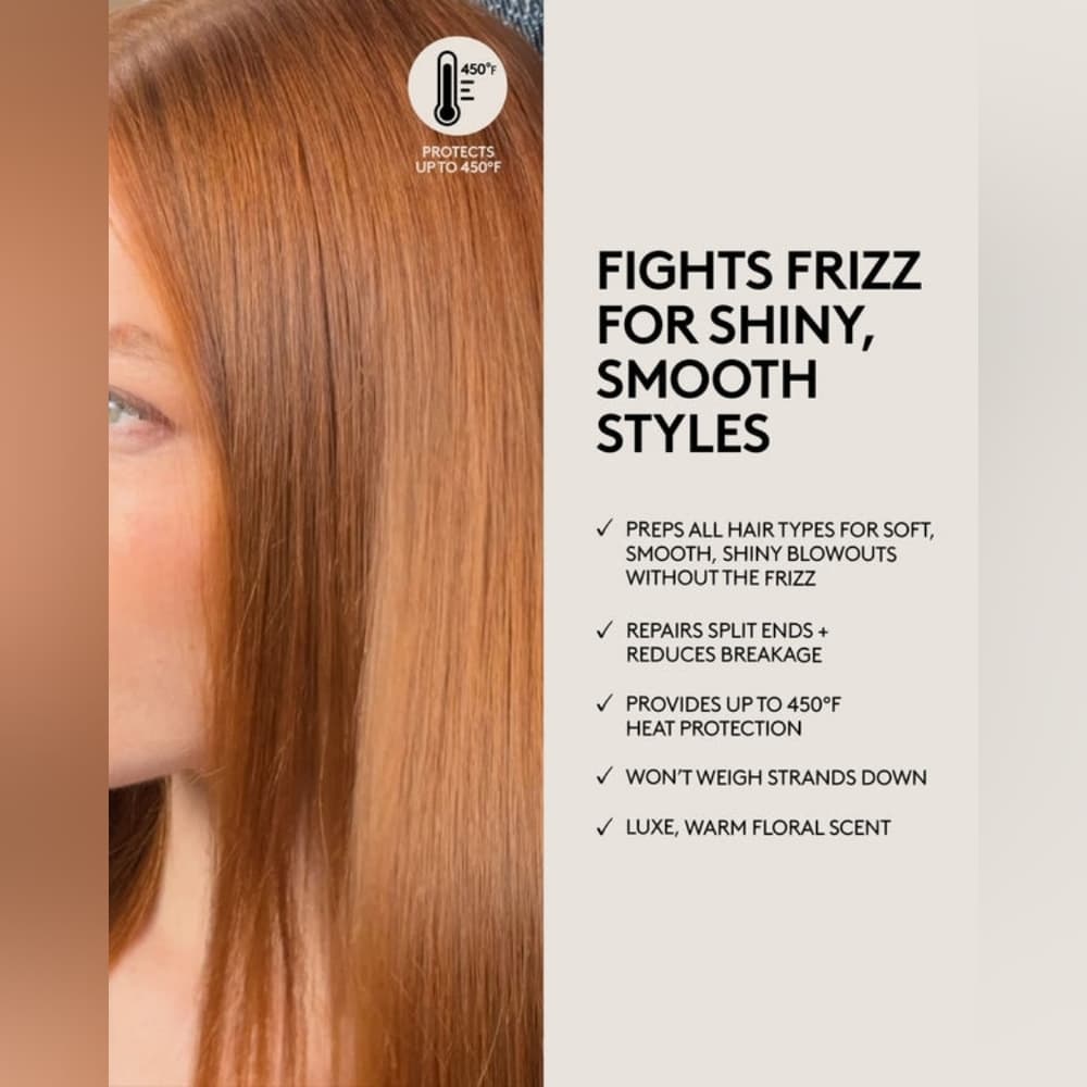 Fenty Beauty The Protective Type Frizz-Smoothing Heat Protectant Styling Cream - Thumbnail 10