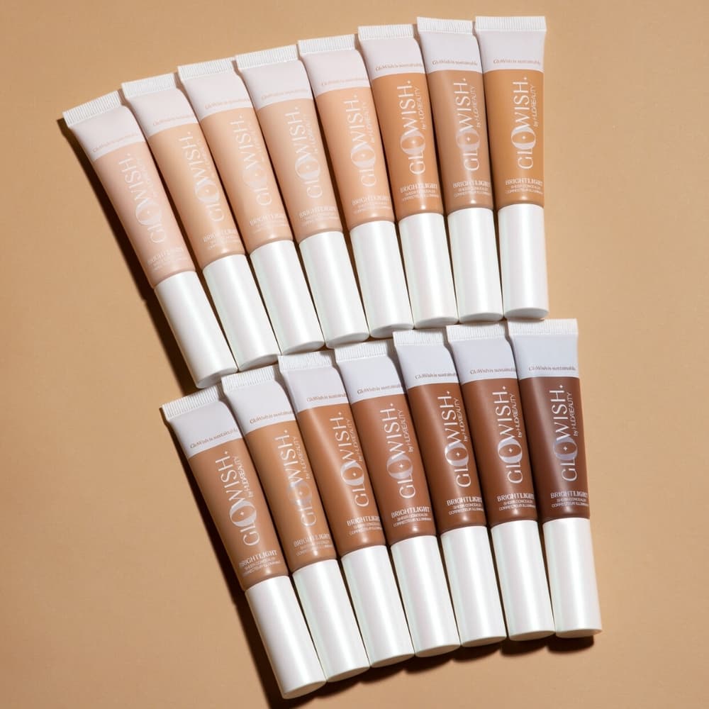GloWish Bright Light Hydrating Sheer Vegan Concealer in Shade 06 MEDIUM TAN - Thumbnail 9