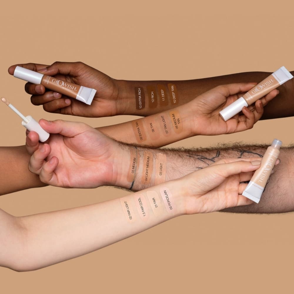 GloWish Bright Light Hydrating Sheer Vegan Concealer In Shade 13 EXTRA RICH - Thumbnail 6