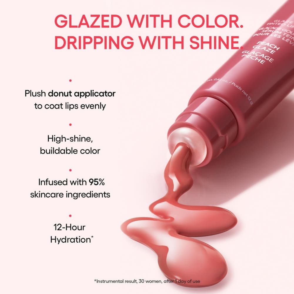LAST ONE🔥 LANEIGE Glaze Craze Tinted Lip Serum: CHOCOLATE FROSTING (WARM BROWN) - Thumbnail 2