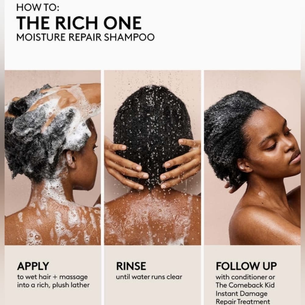 Fenty By Rihanna The Rich One Moisture Repair Shampoo - Thumbnail 4