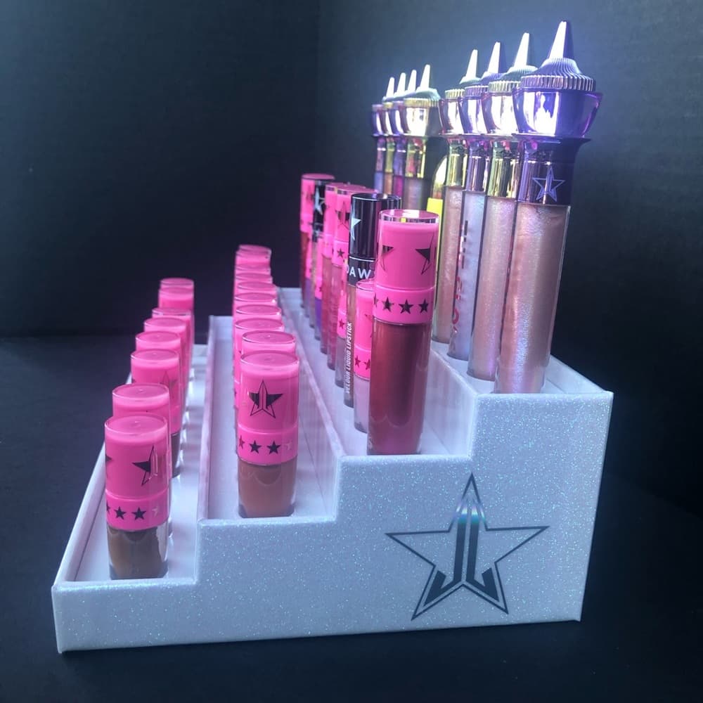 Jeffree Star White Glitter VLL Makeup Display - Thumbnail 5