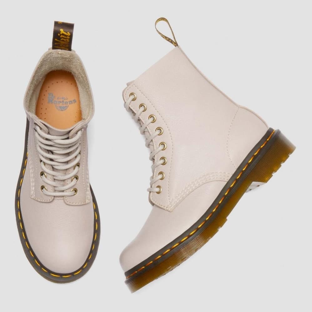 Dr. "Doc" Marten's 1460 Pascal Boots Virgina Vintage Taupe US Women's Size 11 - Thumbnail 6