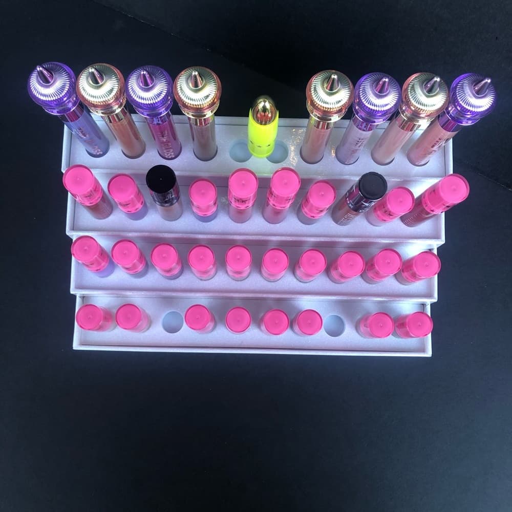 Jeffree Star White Glitter VLL Makeup Display - Thumbnail 13