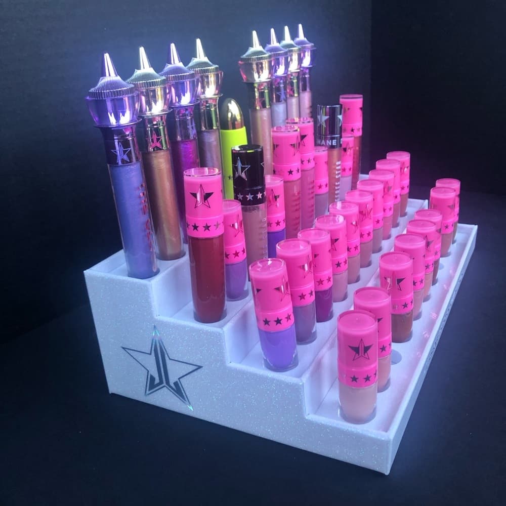 Jeffree Star White Glitter VLL Makeup Display - Thumbnail 6
