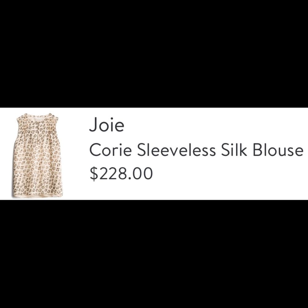 Joie Corie Silk Sleeveless Blouse - Cappuccino - Thumbnail 7