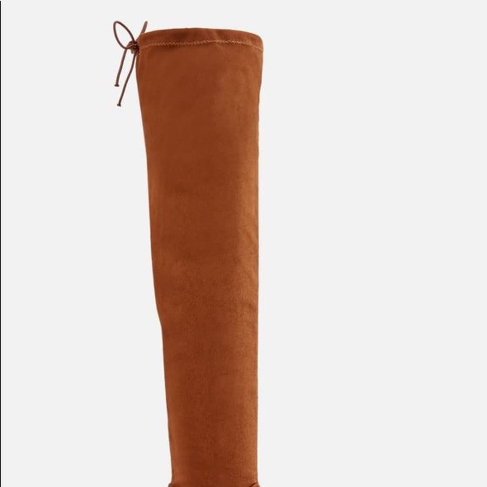 Mariam Over-The-Knee Boot in Cognac by JUSTFAB - Thumbnail 2