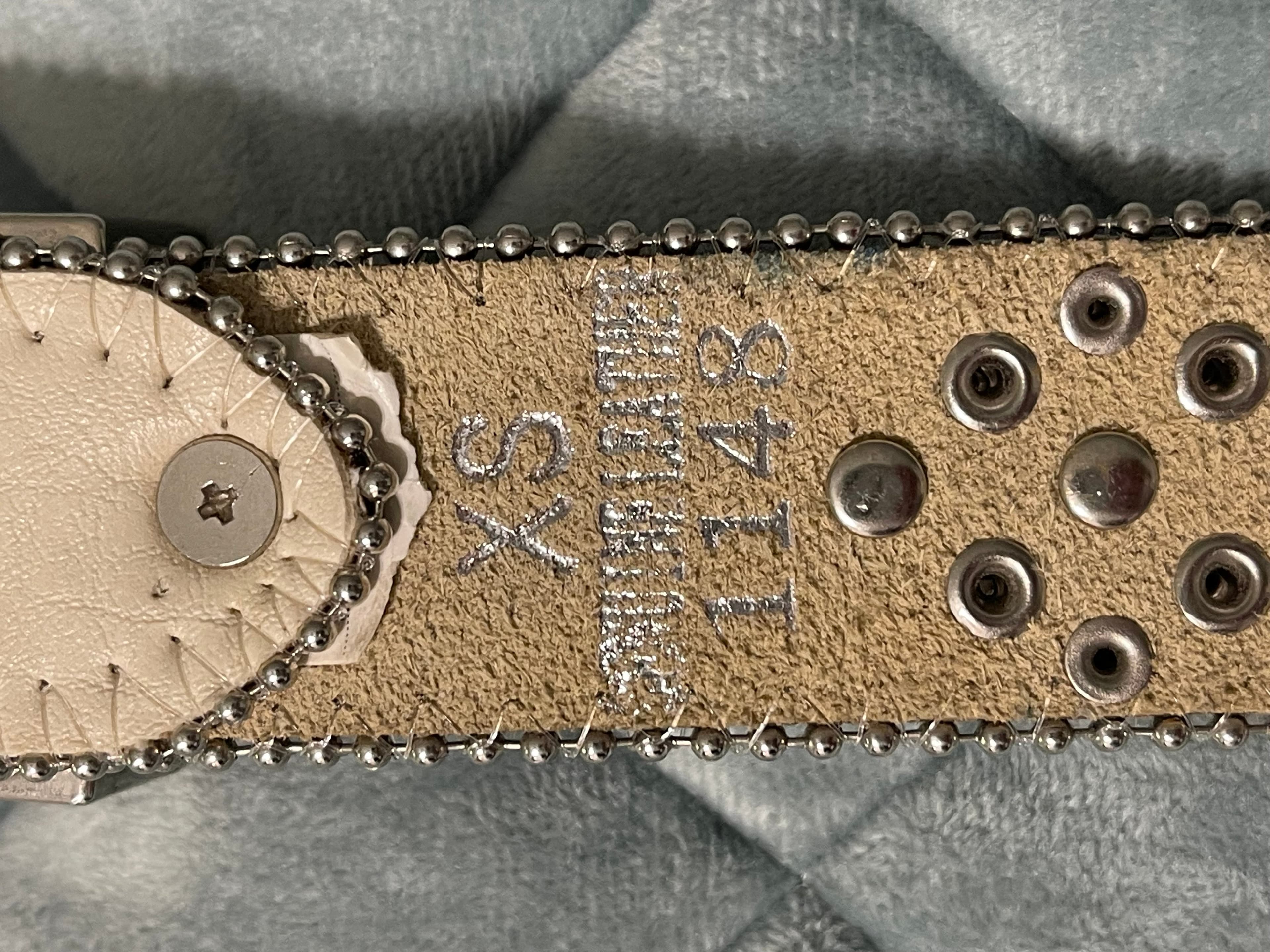 BHW Women’s Rhinestone Studded Leather Western Cowgirl Belt - Thumbnail 13