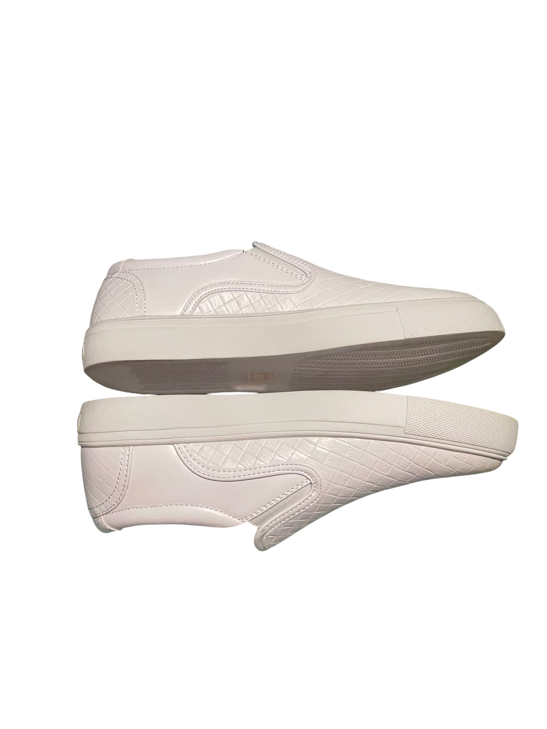 JXSN Men’s White Casual Loafers/Shoes - Thumbnail 4