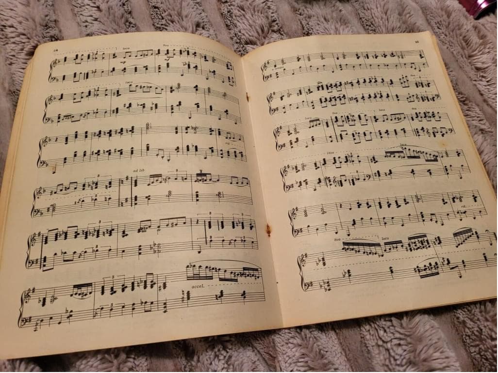 Bob Kail 1962 More Piano Theme Music Book Educational Collection Motion Pictures - Thumbnail 4