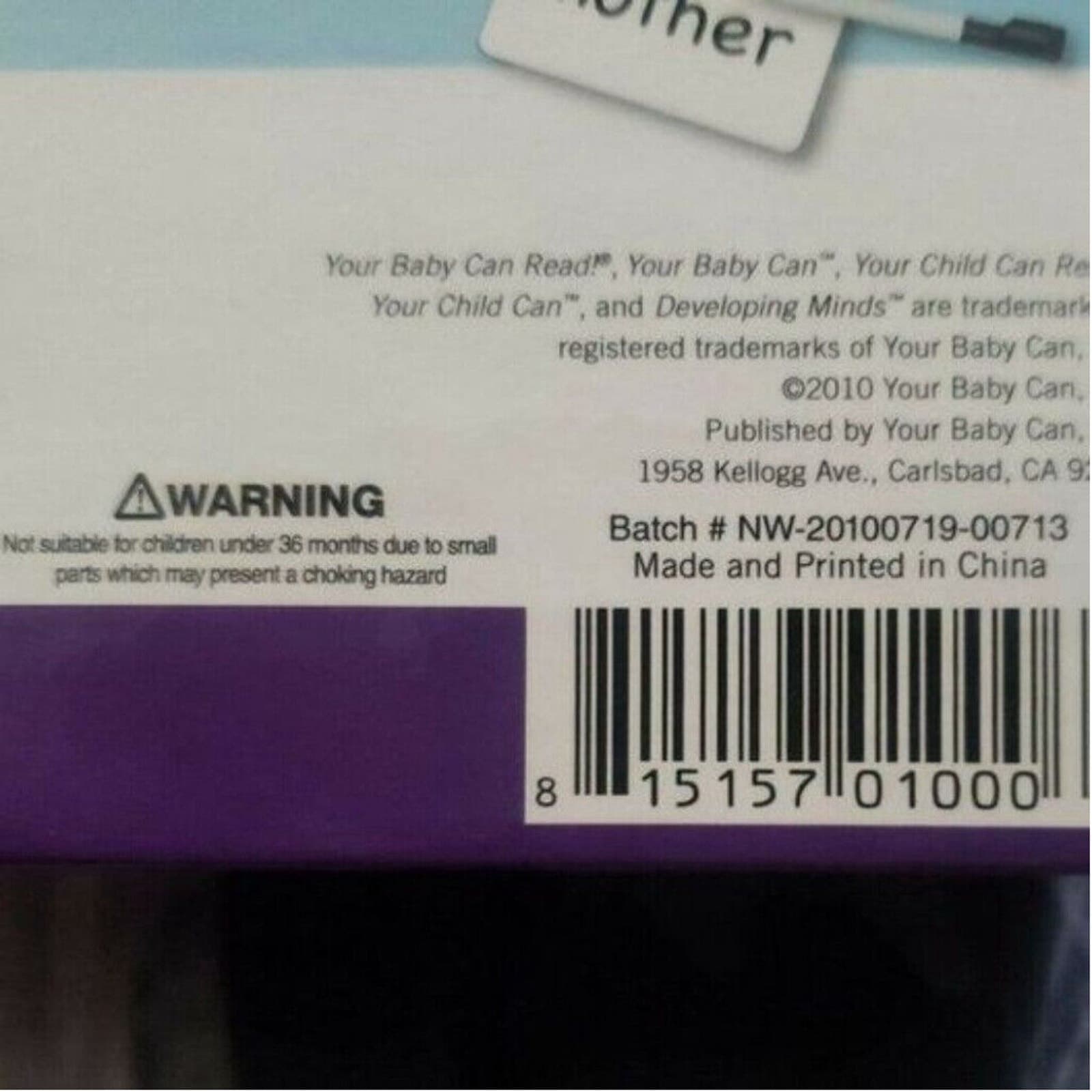 Your Baby Can Read Volume 1 & 2 - Thumbnail 9
