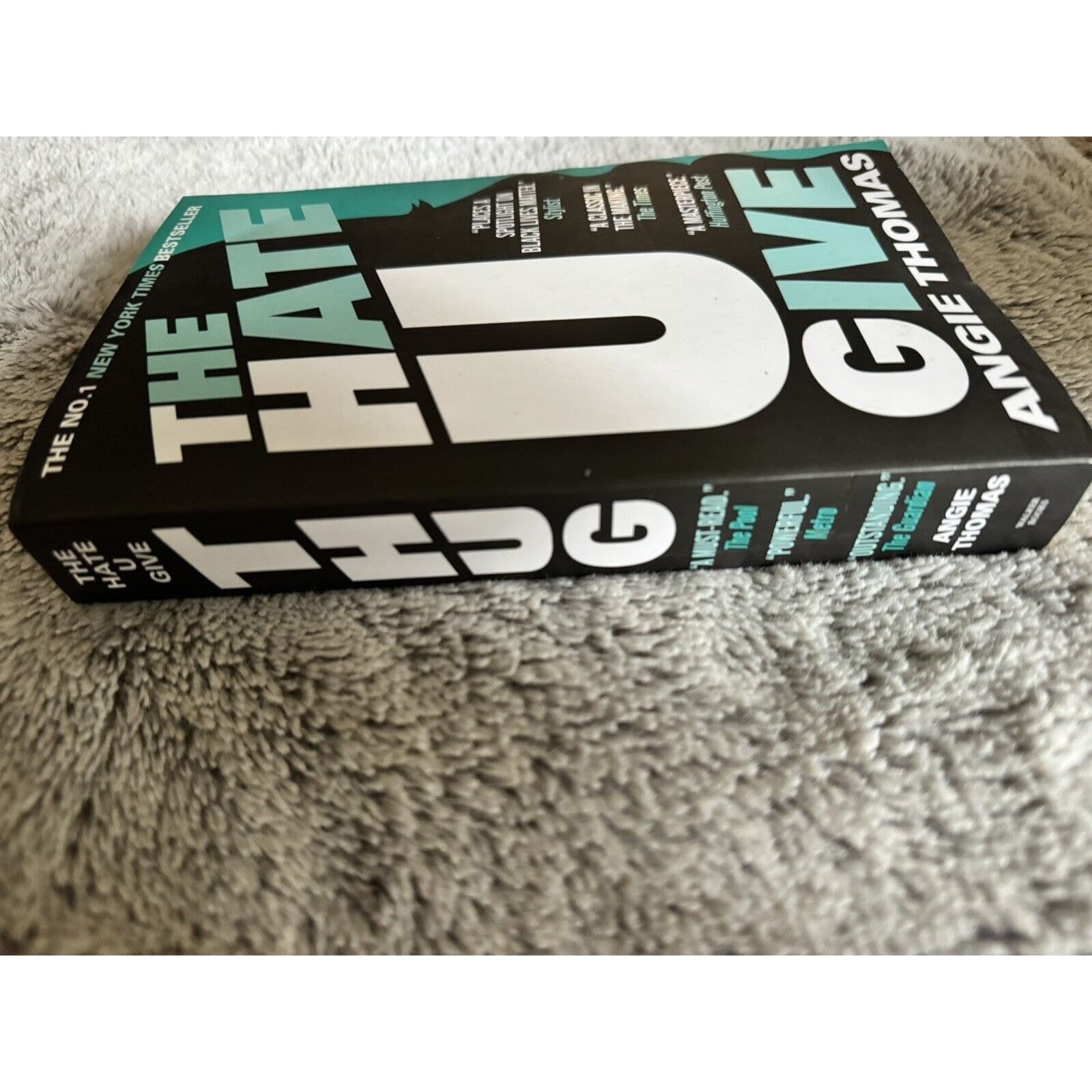 The Hate U Give by Angie Thomas Paperback Book - Thumbnail 3