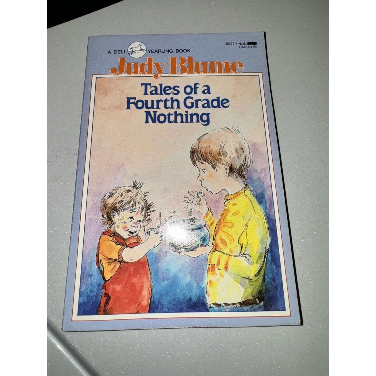 Tales of a Fourth Grade Nothing - Judy Blume (1976, Paperback)