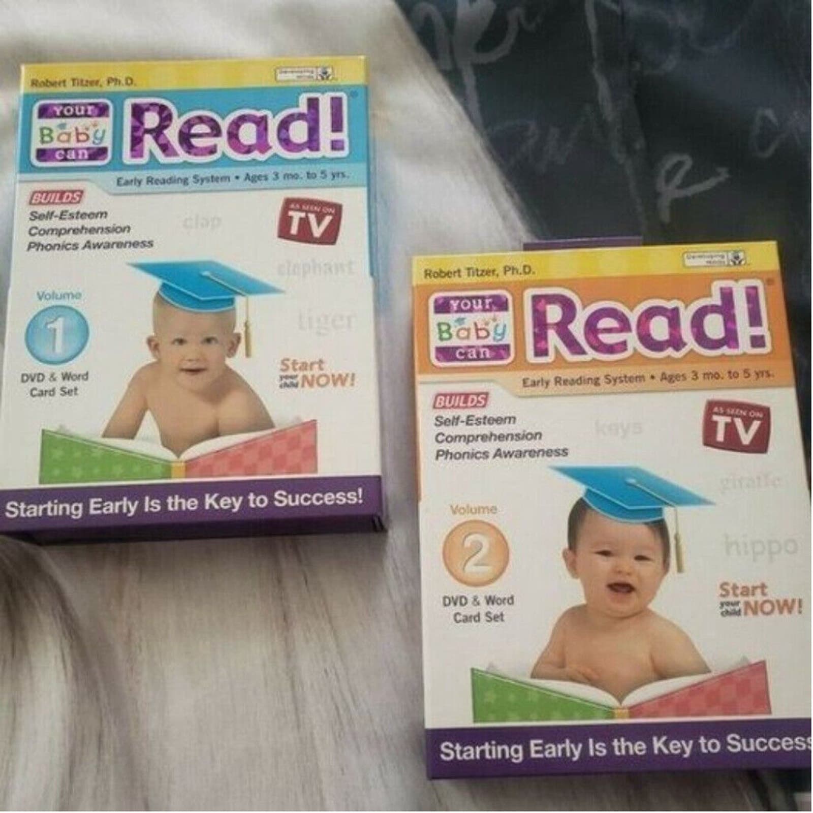 Your Baby Can Read Volume 1 & 2