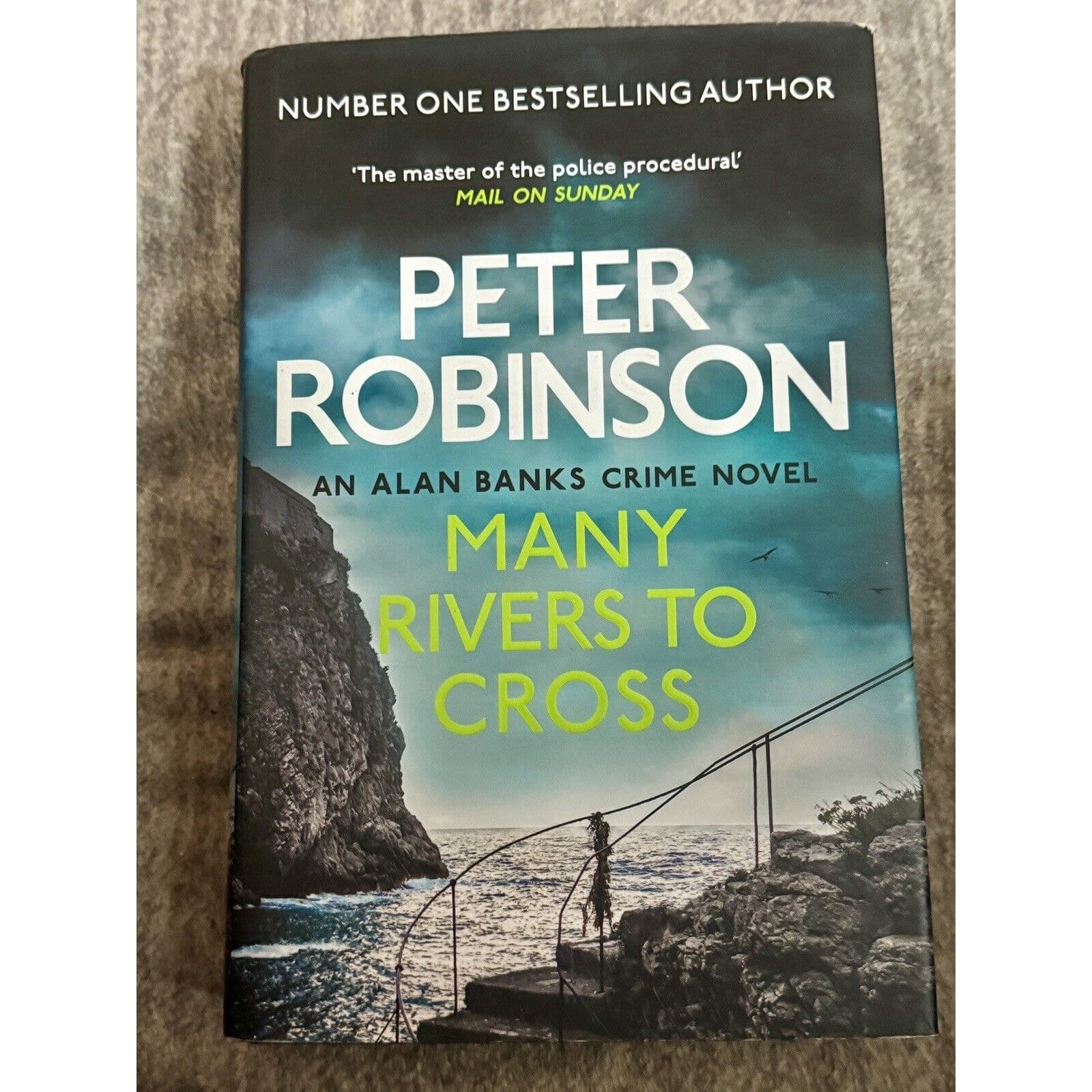 Many Rivers to Cross: DCI Banks 26 by Robinson, Peter Hardback Book The Fast