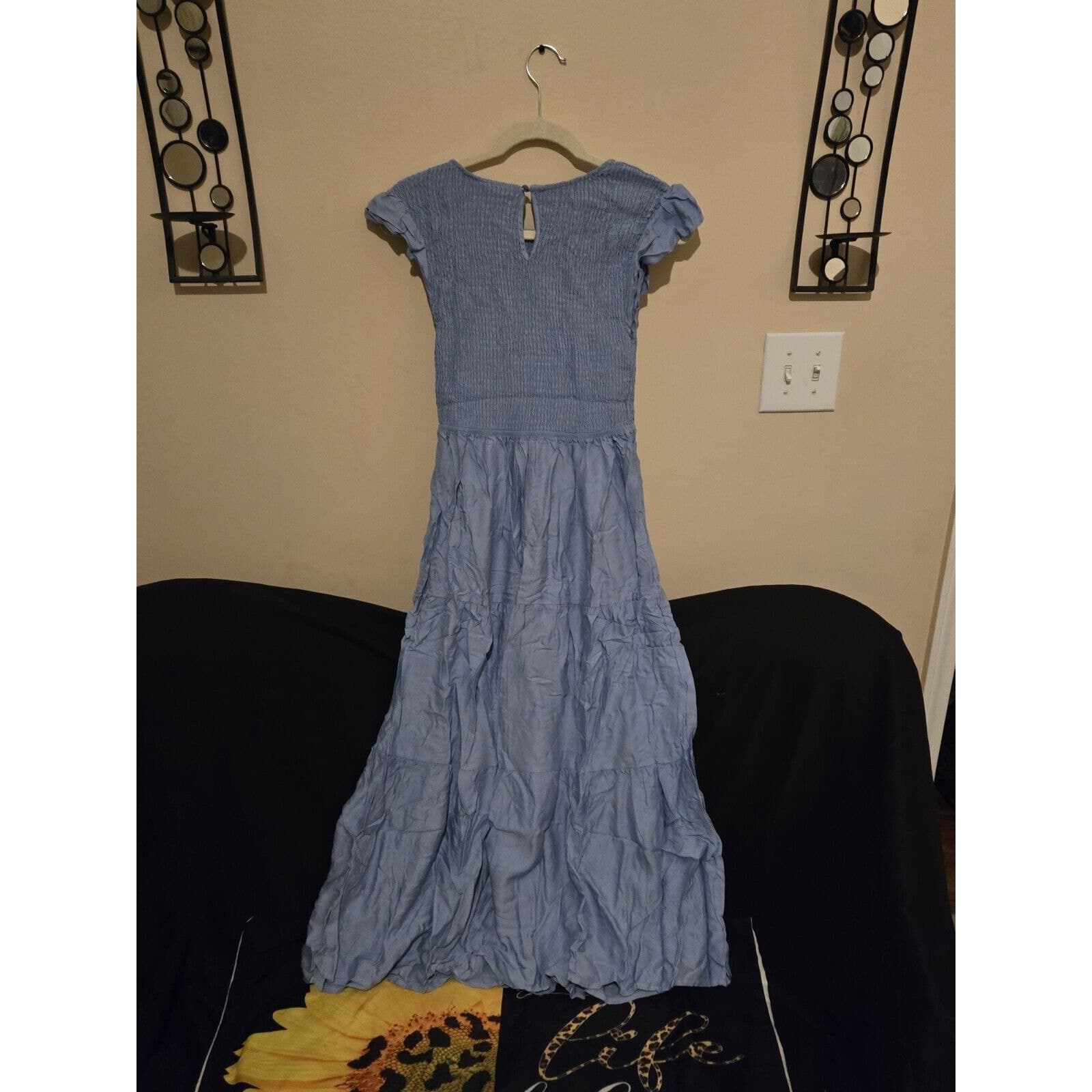 NWT Cute Blue Dress size Small - Thumbnail 3