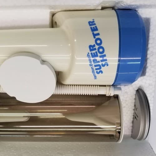 VINTAGE Super Shooter Cordless Cookie Press And Food Decorator Hamilton Beach - Thumbnail 6