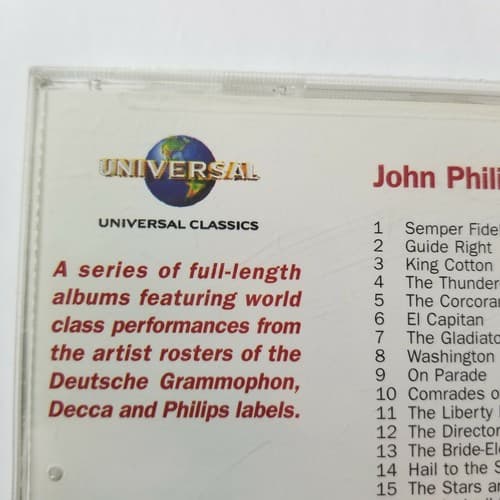 John Philip Sousa Marches Audio CD Philip Jones Brass Ensemble Grenadier Guards - Thumbnail 8