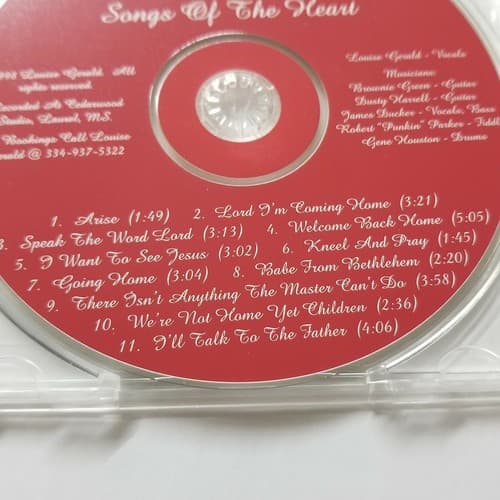 Louise Gerald Songs Of The Heart 1998 Lord I'm Coming Home Going Home Arise - Thumbnail 8