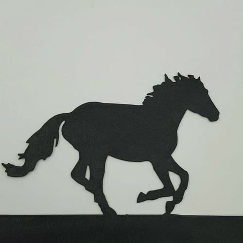 Horse Mustang Black Quadruplet Switch Toggle Plates Country Western Cabin - Thumbnail 9