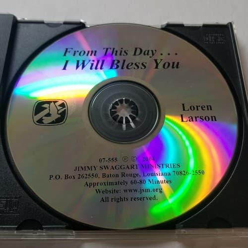 Loren Larson From This Day... I Will Bless You Audio Preacing CD 07-555 2004 - Thumbnail 7