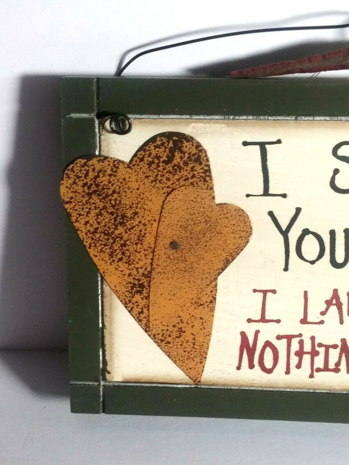 Western Rustic Brother Sign Decor Siblings Love Wood Metal Family Gift Plaque - Thumbnail 3