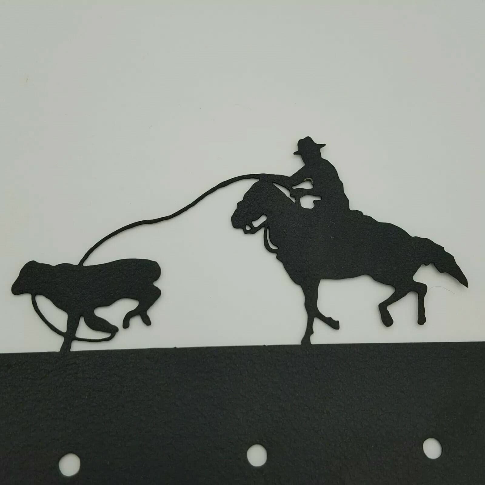 Cowboy Roping Calf Black Outlet Covers Switch Plates Toggle Country Western - Thumbnail 11