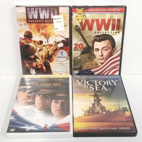 DVD Lot World War II Series: Greatest Battles, A Few Good Men, Victory at Sea