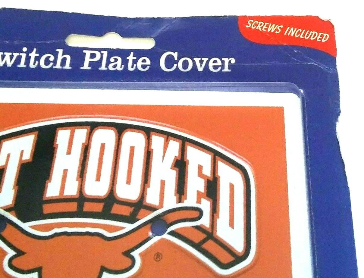 Switch Plate Covers Football Teams Light Texas Longhorns Themed Collegiate - Thumbnail 9