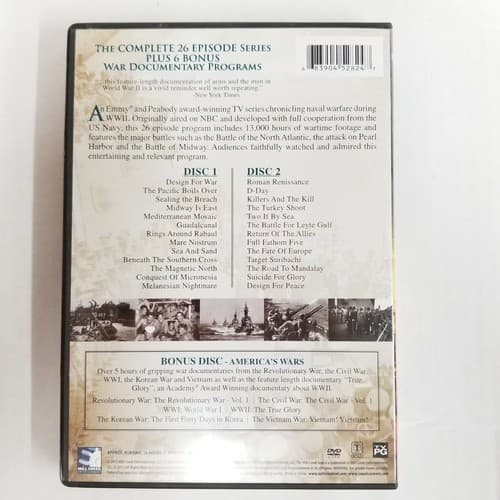 DVD Lot World War II Series: Greatest Battles, A Few Good Men, Victory at Sea - Thumbnail 5