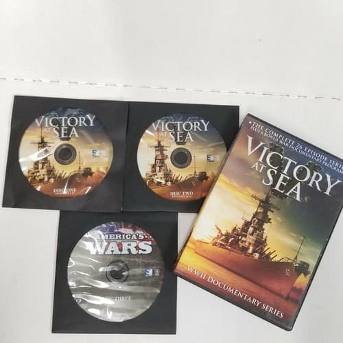 DVD Lot World War II Series: Greatest Battles, A Few Good Men, Victory at Sea - Thumbnail 4