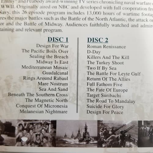 DVD Lot World War II Series: Greatest Battles, A Few Good Men, Victory at Sea - Thumbnail 6