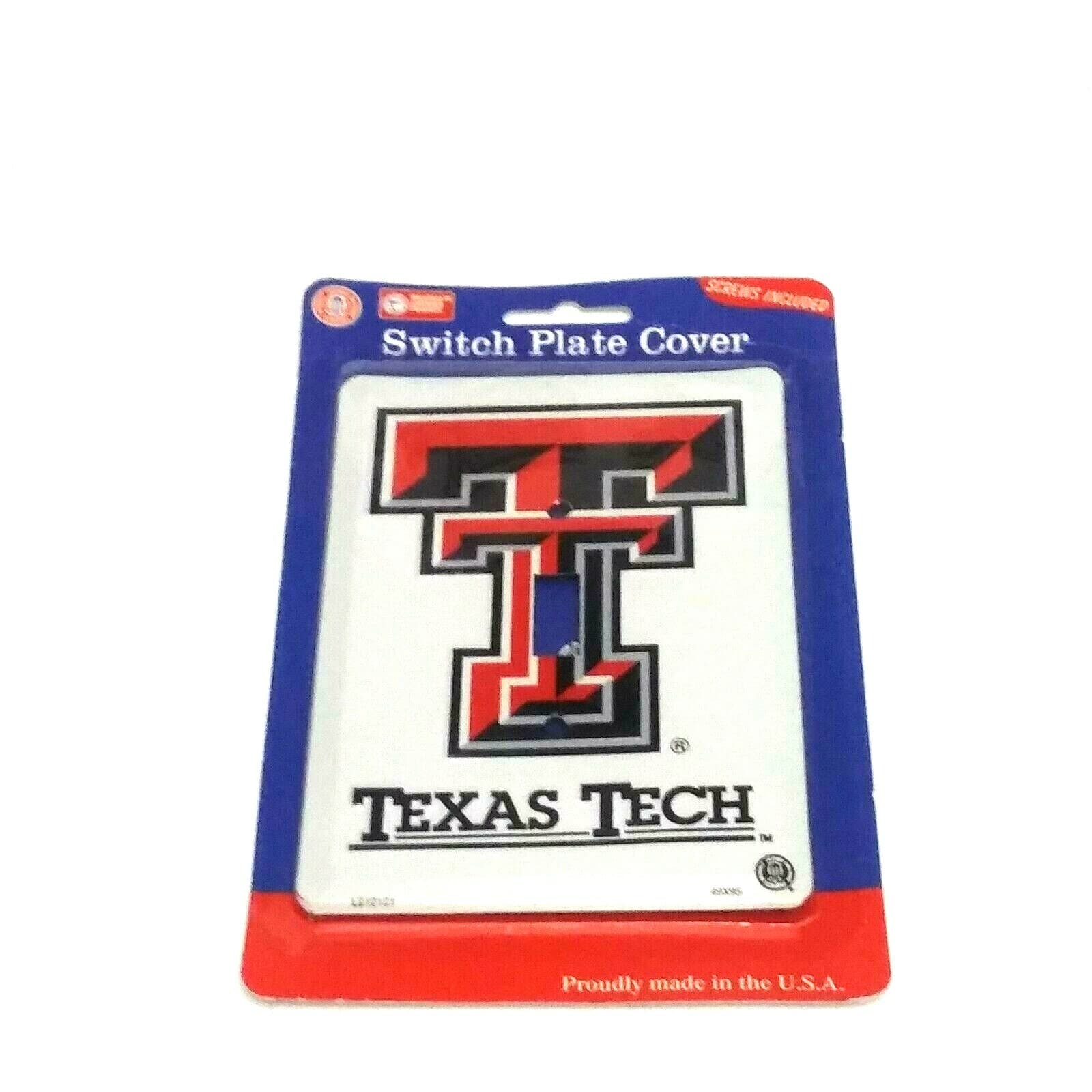 Texas Tech Wall Outlet Plate Light Switch Cover Sports Room Decor Collegiate - Thumbnail 2
