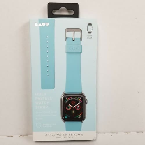 LAUT Apple Watch Strap 38mm / 40mm - Pastel Blue New NIB