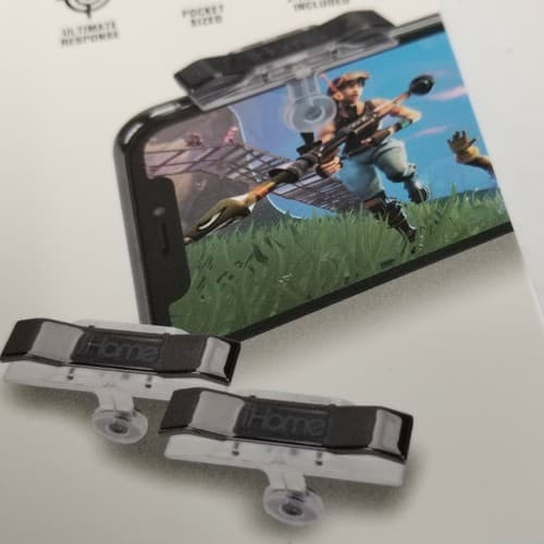 iHome MOBILE GAME TRIGGER BUTTONS 2 PK New in Sealed Box Performance Gaming - Thumbnail 4