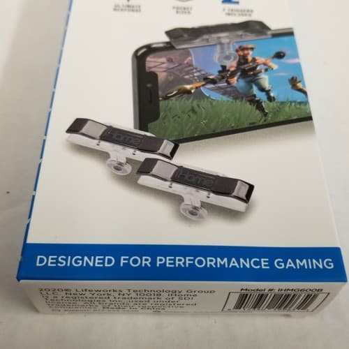 iHome MOBILE GAME TRIGGER BUTTONS 2 PK New in Sealed Box Performance Gaming - Thumbnail 5