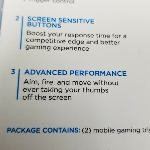 iHome MOBILE GAME TRIGGER BUTTONS 2 PK New open Box Performance Gaming - Thumbnail 7