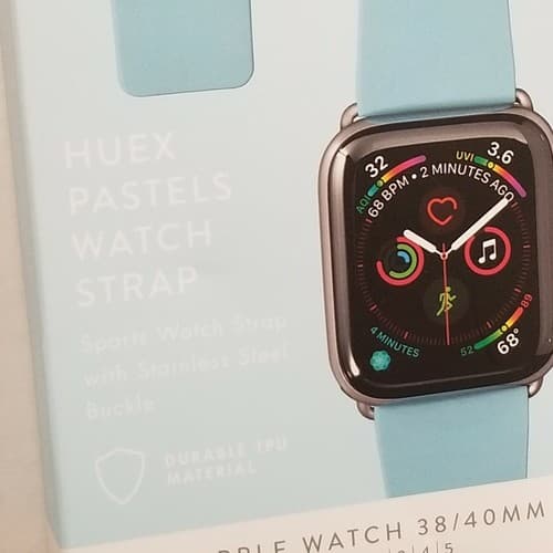 LAUT Apple Watch Strap 38mm / 40mm - Pastel Blue New NIB - Thumbnail 5