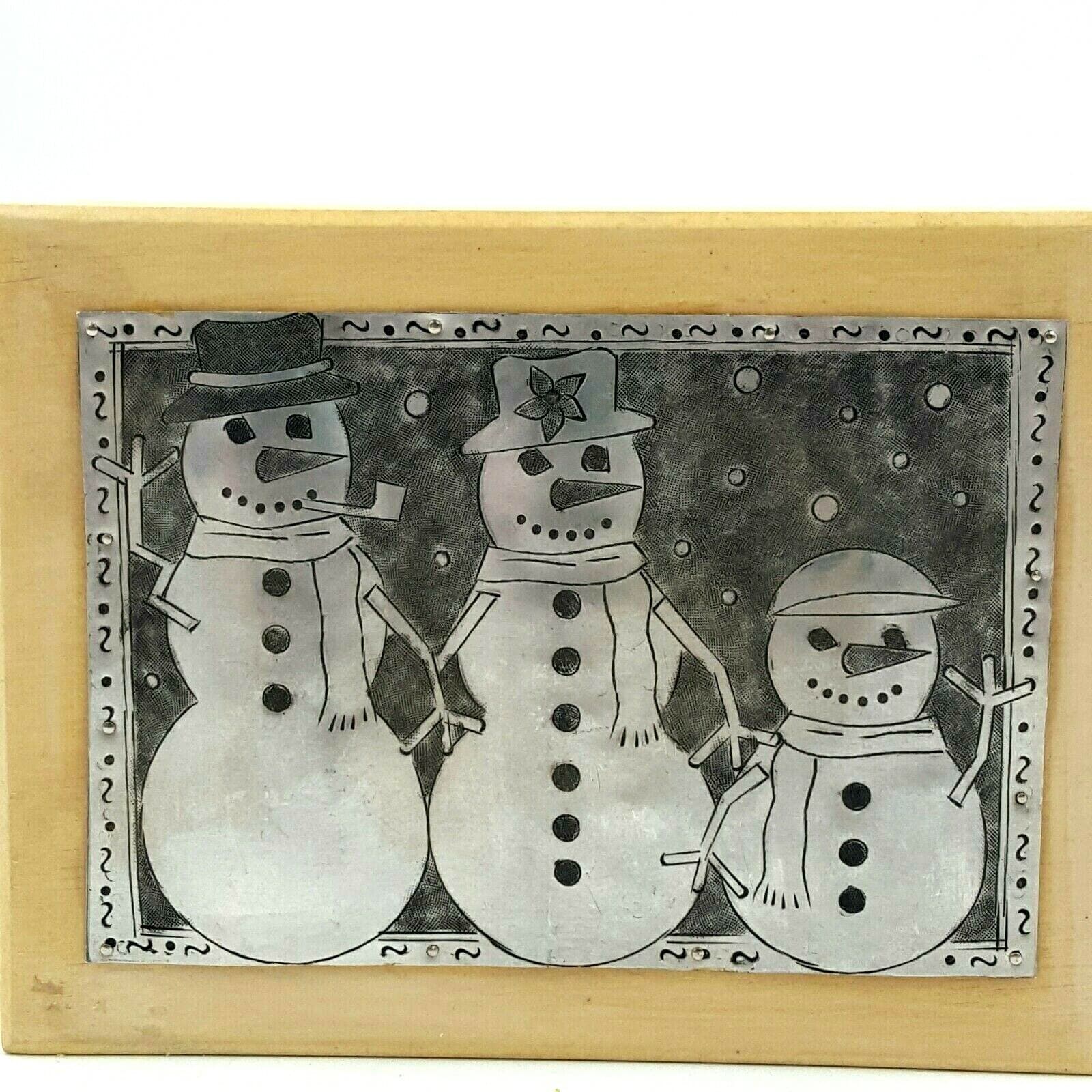 Gift Keepsake Treasure Box Christmas Snowmen Handcrafted Regal Art & Gifts - Thumbnail 3