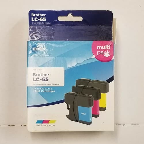 3 PCS Ink Inkjet Set Brother LC61 LC65 MFC-295CN MFC-490CN MFC-490CW Replacement - Thumbnail 5