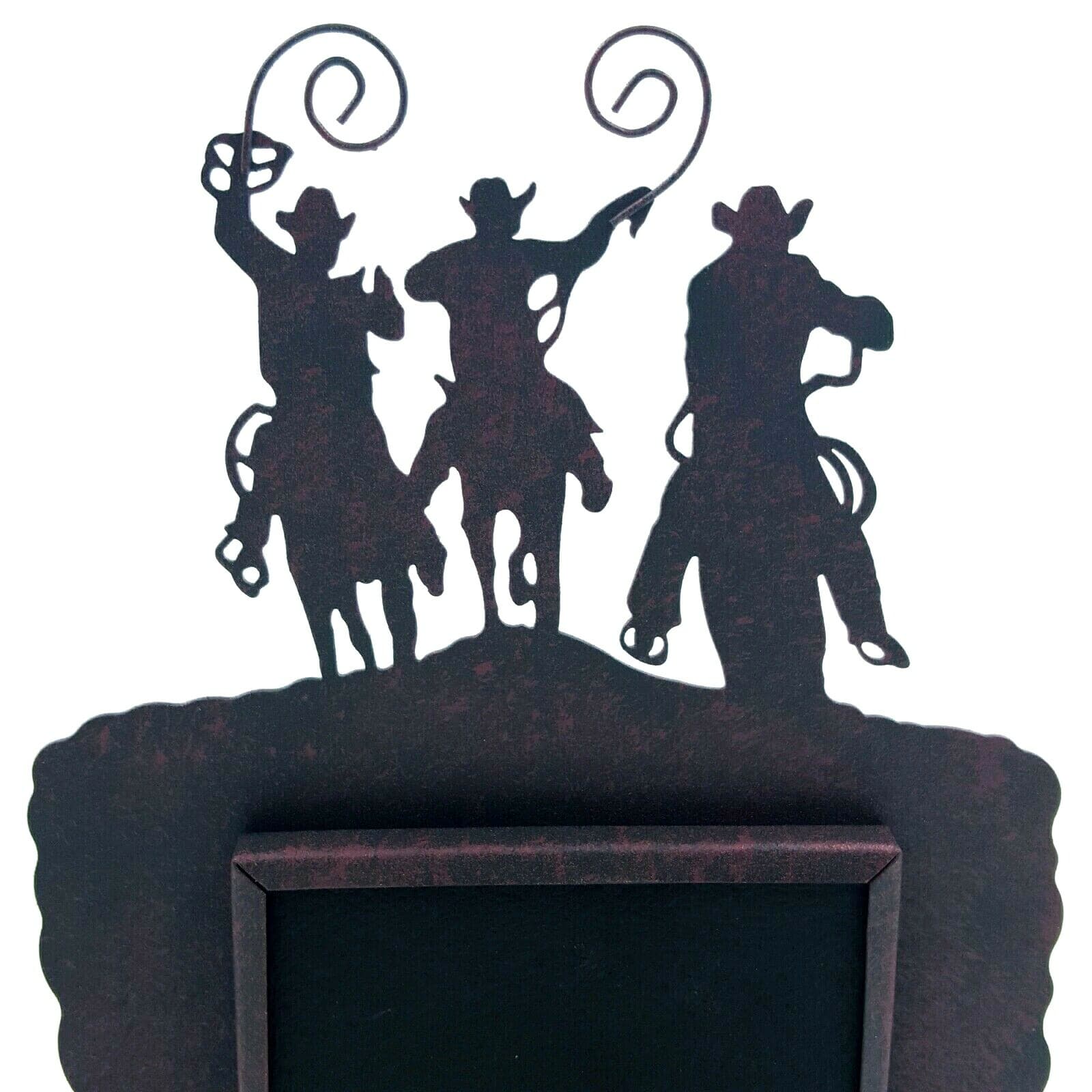 Gift Rustic Decor Cowboy Roundup Themed Picture Frame 4x6 Rodeo Horse Lasso - Thumbnail 8