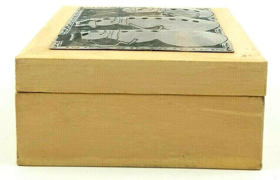 Gift Keepsake Treasure Box Christmas Snowmen Handcrafted Regal Art & Gifts - Thumbnail 8
