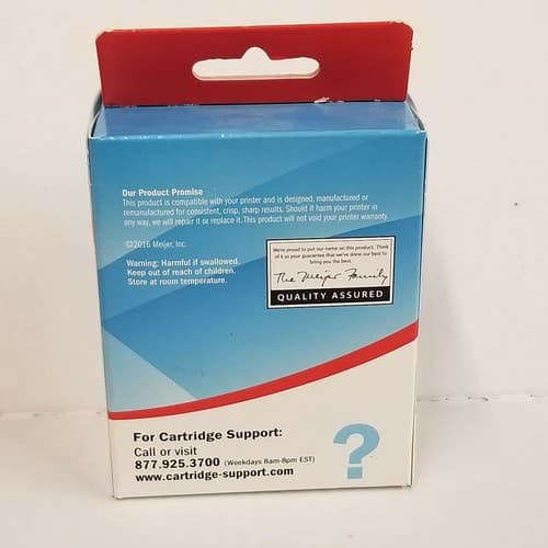 Meijer Canon PGI-225 PIXMA Remanufactured Black Inkjet Cartridge NEW/SEALED - Thumbnail 2