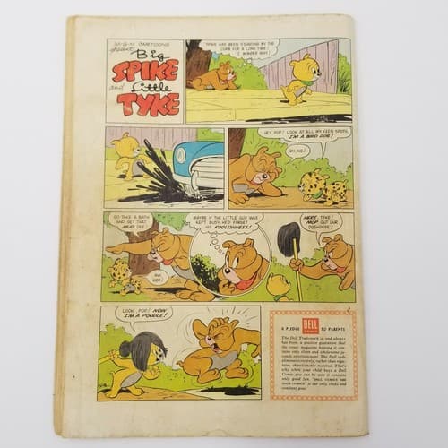 Vintage Big Spike and Little Tyke Comic No. # 638 M.G.M.'s Dell 1955 Atomic Age - Thumbnail 4
